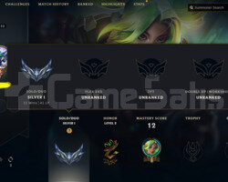 EUW SİLVER 1 35K MAVİ ÖZLÜ MAİL ONAYSIZ  HESAP
