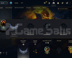 EUW 60 WR SİLVER 1 HESAP KOSTÜMLÜ