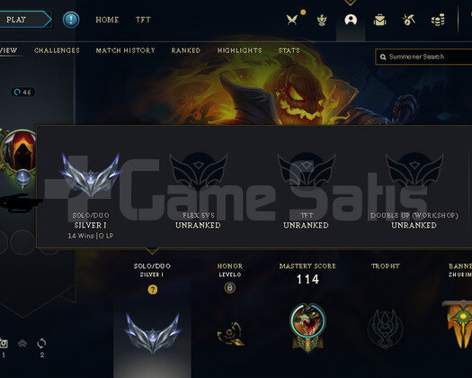 EUW 60 WR SİLVER 1 HESAP KOSTÜMLÜ
