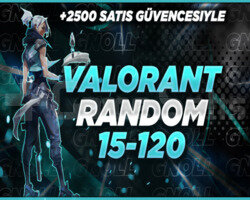 +2500SATIŞ GÜVENİ/TR SUNUCU 15-120 SKİN RANDOM