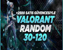 +2500SATIŞ GÜVENİ/TR SUNUCU 30-120 SKİN RANDOM