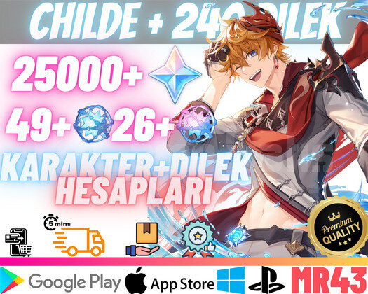 EU | MR43 Childe + 240Dilek -25000Köken 49+26Yazgı