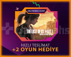 The Last of Us Part I Deluxe + 2 Oyun + Garanti