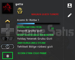 MADALYALI | PRIME CSGO | MAGAZA TR YESIL FAKTOR