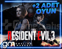 Resident Evil 3 + 2 Oyun + Garanti