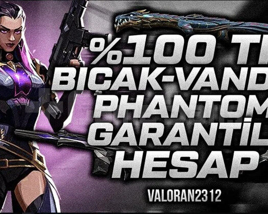 ULTRA VİP TR VANDAL/PHANTOM GARANTİLİ!!