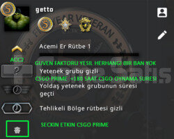 3 MADALYA | FULL PRIME CSGO | GUVEN FAKTORU YESIL