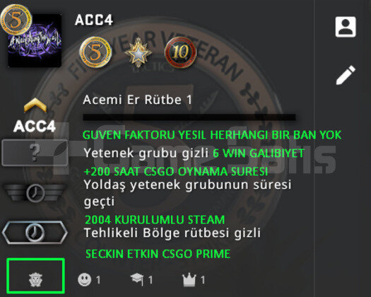 3 MADALYA | FULL PRIME CSGO | GUVEN FAKTORU YESIL