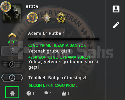 3 MADALYA | FULL PRIME CSGO | GUVEN FAKTORU YESIL