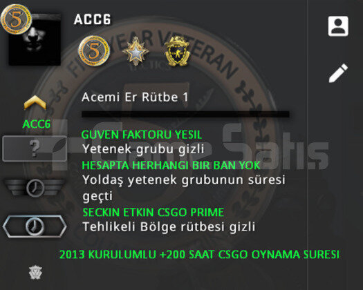 3 MADALYA | FULL PRIME CSGO | GUVEN FAKTORU YESIL