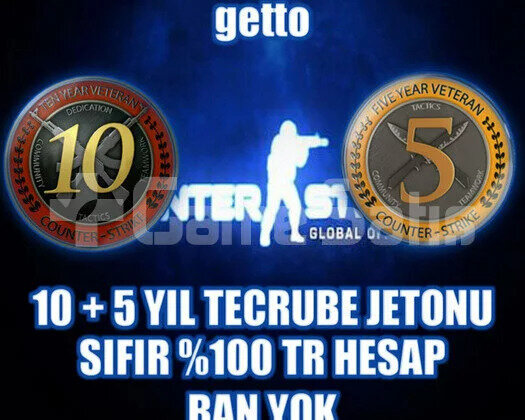 10 + 5 YIL JETONLU CS HESAP