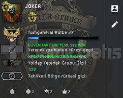 MADALYALI| FULL PRIME CSGO | GUVEN FAKTORU YESIL