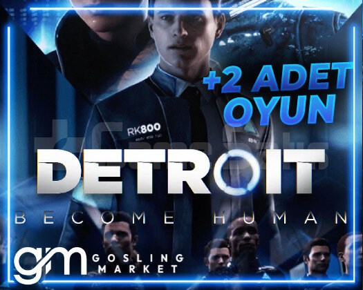 Detroit Become Human + 2 Oyun + Garanti