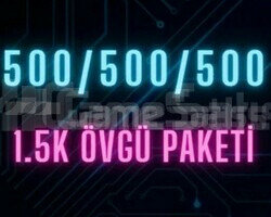HEMEN YEŞİL FAKTÖR !!! 500/500/500 1.5K ÖVGÜ