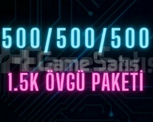 HEMEN YEŞİL FAKTÖR !!! 500/500/500 1.5K ÖVGÜ