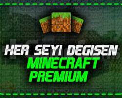 Minecraft Her Şeyi Değişen Premium | Sınırlı Stok!