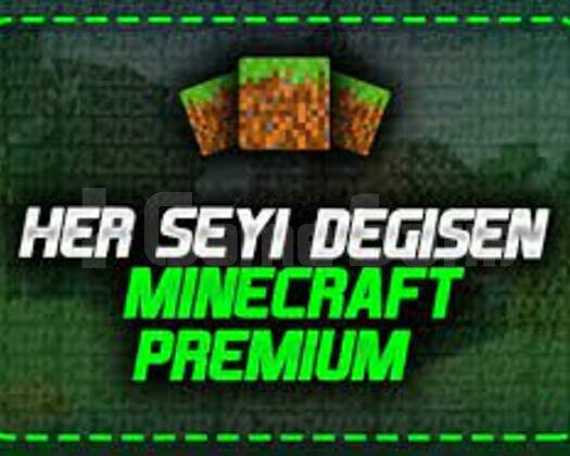 Minecraft Her Şeyi Değişen Premium | Sınırlı Stok!
