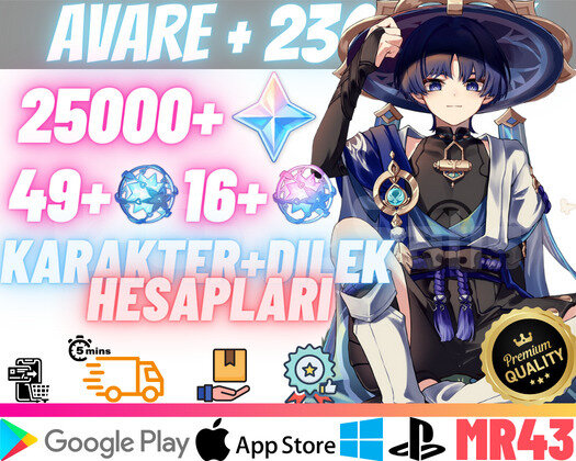 EU | MR43 Avare + 230Dilek - 25000Köken 49+16Yazgı