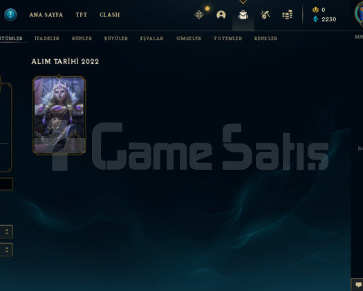 TR 33 LVL 1 KOSTÜMLÜ UNRANKED HESAP