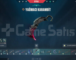 YAĞMACI KARAMBİT VE 9 EFSANE VANDAL TR HESAP