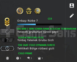 3 MADALYA | FULL PRIME CSGO | GUVEN FAKTORU YESIL