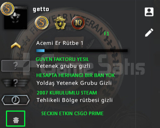 3 MADALYA | FULL PRIME CSGO | GUVEN FAKTORU YESIL