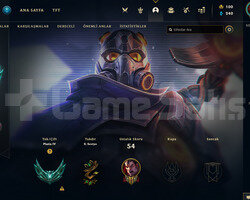 TR Plat 4 | 8 Kostüm - 35 Hero | LoL Hesap
