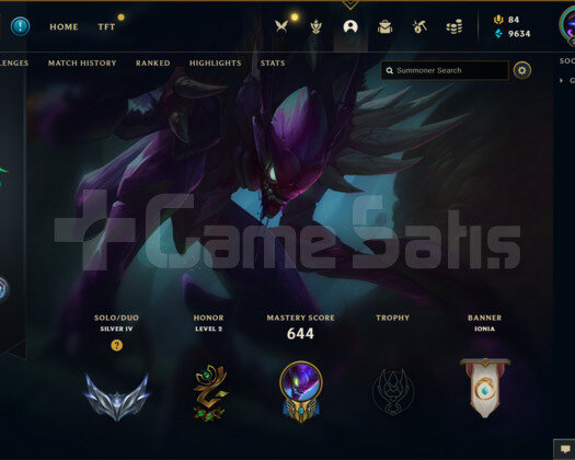 357 KOSTÜMLÜ 252 LEVEL EFSANE LOL HESAP