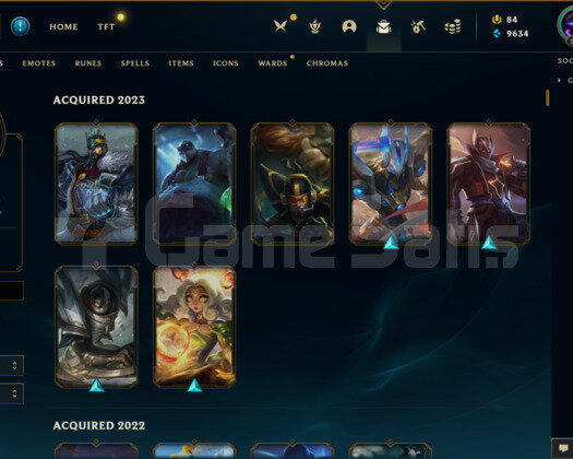 357 KOSTÜMLÜ 252 LEVEL EFSANE LOL HESAP
