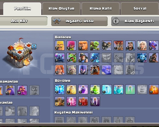Belediye Binası 11 & Max & 1100 Gem & Kostümlü