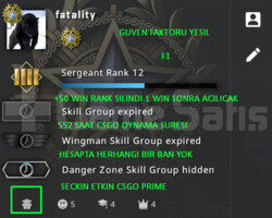 CSGO PRIME RANK ACIK 552 SAAT YESIL FAKTOR HESAP