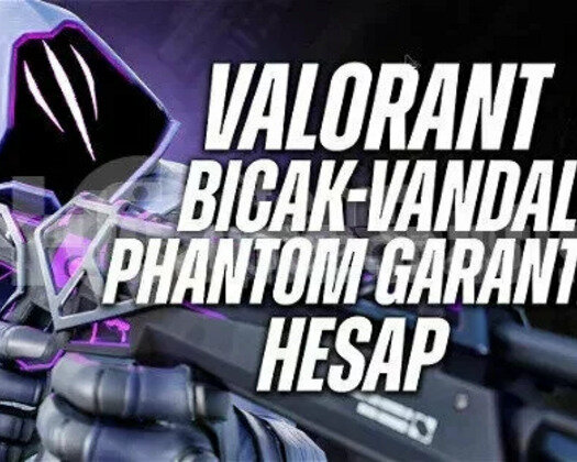 TÜRKİYE / BIÇAK-VANDAL-PHANTOM / GARANTİLİ HESAP
