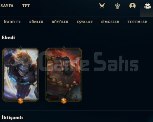 220 KOSTÜM YÜKSEK MMR +30LP HESAP