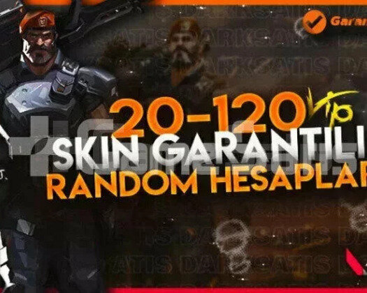 TÜRKİYE / 20-120 SKİN / GARANTİLİ HESAP