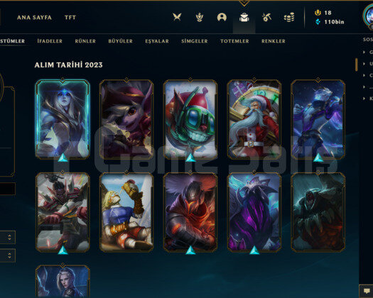 180 KOSTÜMLÜ 503 LEVEL 110K+ MAVİ ÖZ TR HESAP