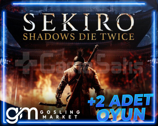 Sekiro Shadows Die Twice + 2 Oyun + Garanti