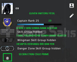 CSGO PRIME GUVEN FAKTORU YESIL 8 WIN