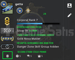 CSGO PRIME RANK ACIK 327 SAAT YESIL FAKTOR HESAP