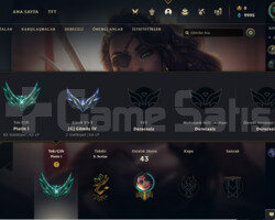 TR PLAT 1 43 LP 45 CHAMP 10K MAVİÖZ SAĞLAM HESAP