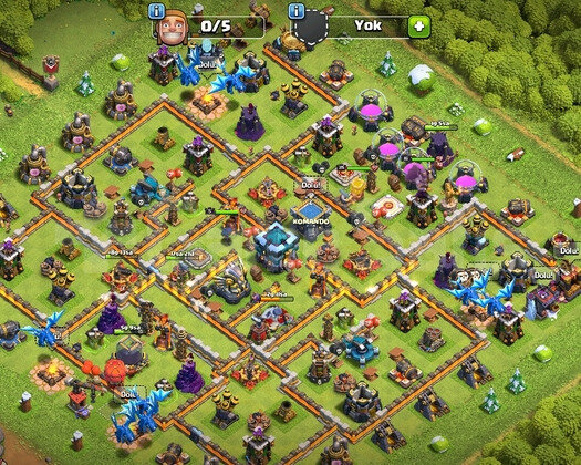 COC FIRSAT HESABI KS İÇİN BİREBİR TH13 HESAP
