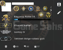 İLK MAİLLİ 7 MADALYALI + 330 TL CSGO ENVANTER
