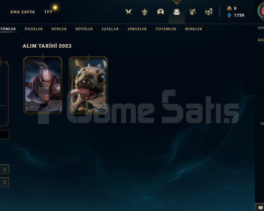 TR GOLD 2 58 LP DİA 2 ELO SÜPER SMURF ACC +40 LP
