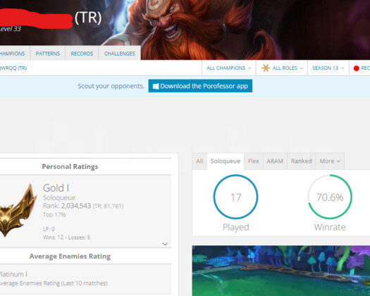 TR GOLD 1 70 WR DİA ELO SÜPER SMURF +40 LP