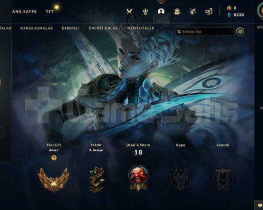 TR GOLD 1 70 WR DİA ELO SÜPER SMURF +40 LP