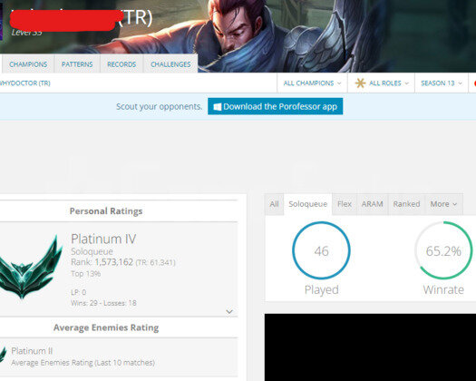 TR PLAT 4 65 WR 35 ŞAMPİYON 40 LP ALIR