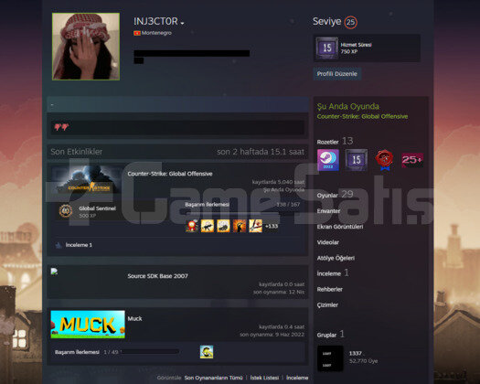 7 MADALYALI SUPREME 5K SAAT CSGO HESABI