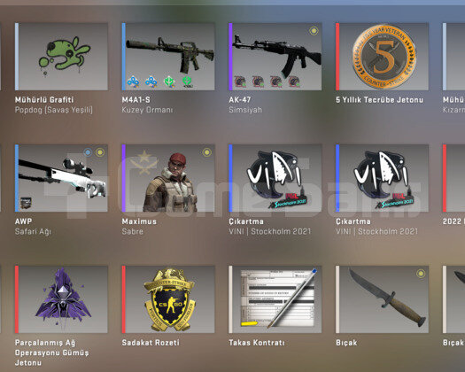 7 MADALYALI SUPREME 5K SAAT CSGO HESABI