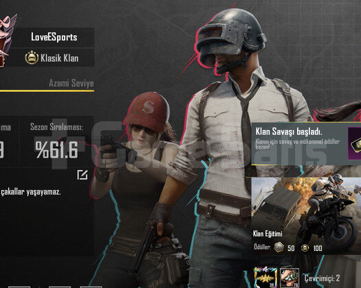 PUBG 10 SV KLAN İSİM DEĞİŞTİRME 26 GÜN