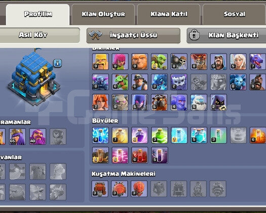 COC 1.3k elmasli TAMAMEN MAX TUZAĞA KADAR TH12