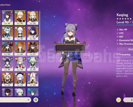 AR 60 54x5 C6 Keqing End game